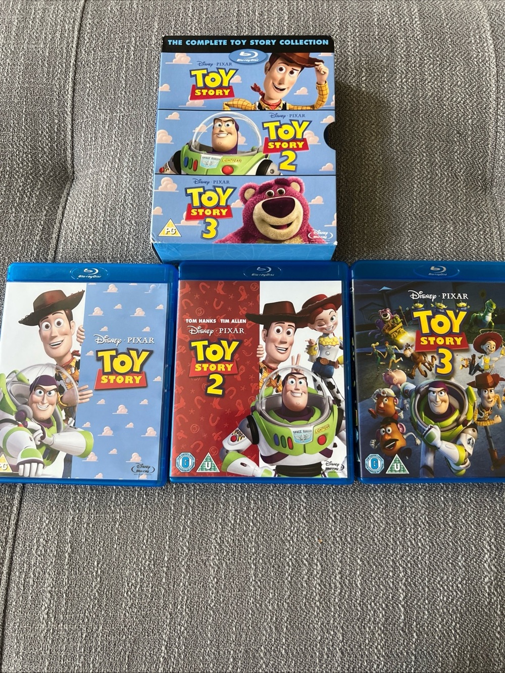 TOY STORY The Complete Collection 1 2 3 [Blu-ray Box Set, Disney Pixar Trilogy]